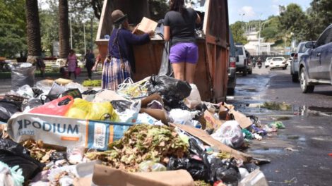 Cochabamba bloqueo relleno sanitario