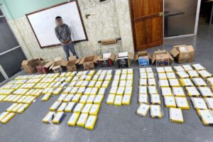 Cocaína en carretera La Paz-Oruro