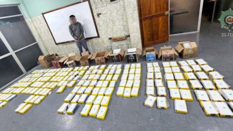 Cocaína en carretera La Paz-Oruro