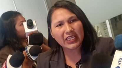 La diputada Elena Pachacute critica al gobierno de Luis Arce por los 1.500 millones de dólares en créditos no desembolsados