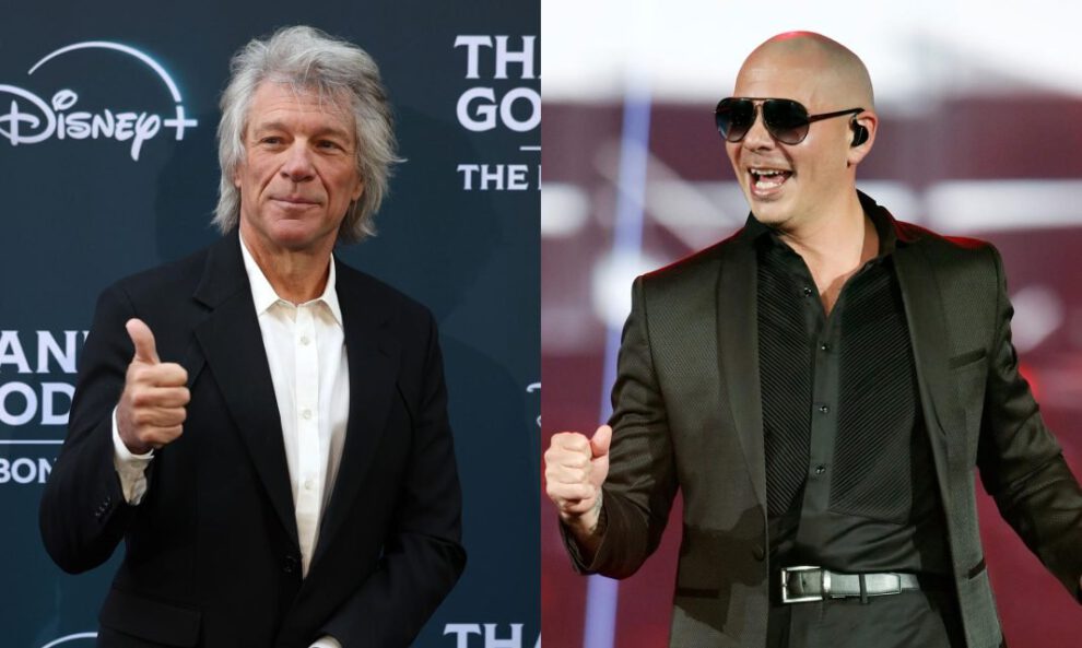 Bon Jovi y Pitbull presentan nuevas remezclas de Now or Never