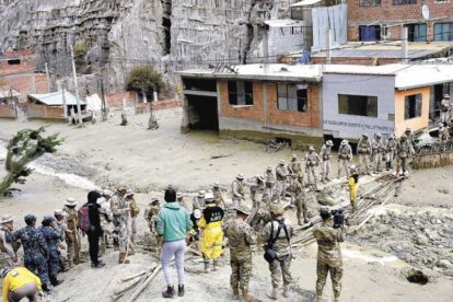 Bajo Llojeta inhabitable tras deslizamiento