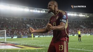 Venezuela en puesto de repesca tras gol de Salomón Rondón