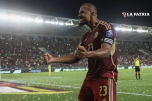 Venezuela en puesto de repesca tras gol de Salomón Rondón