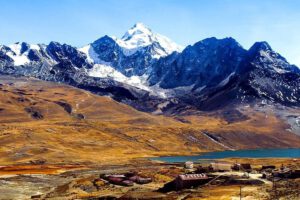 Deshielo del Huayna Potosí en Bolivia