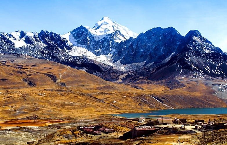 Deshielo del Huayna Potosí en Bolivia