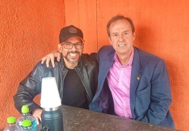 Luis Fernando Camacho se reúne con Tuto Quiroga para fortalecer la oposición