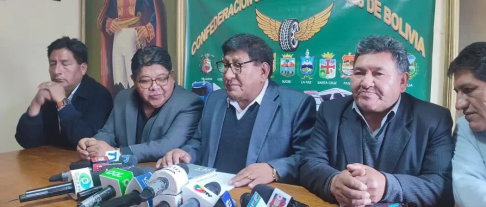 paro indefinido choferes