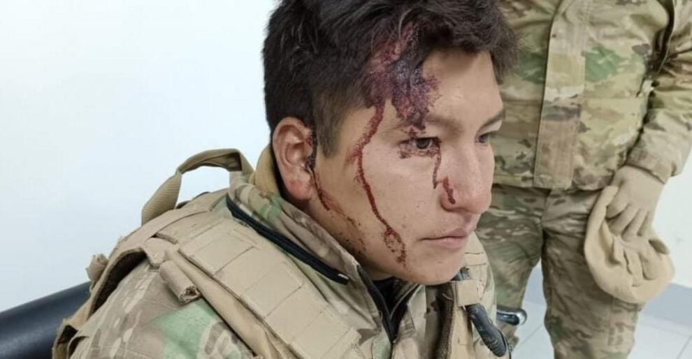 Patrulla militar herida por contrabandistas en La Paz