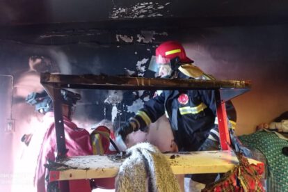 Incendio en vivienda Oruro debido a corto circuito