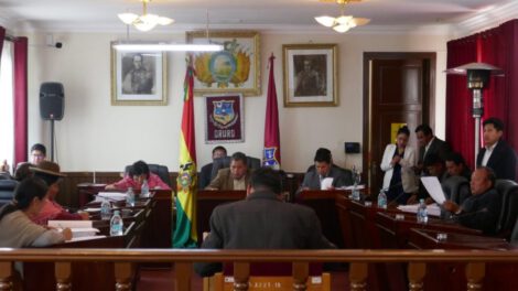 Censura al secretario edil de Salud en Oruro