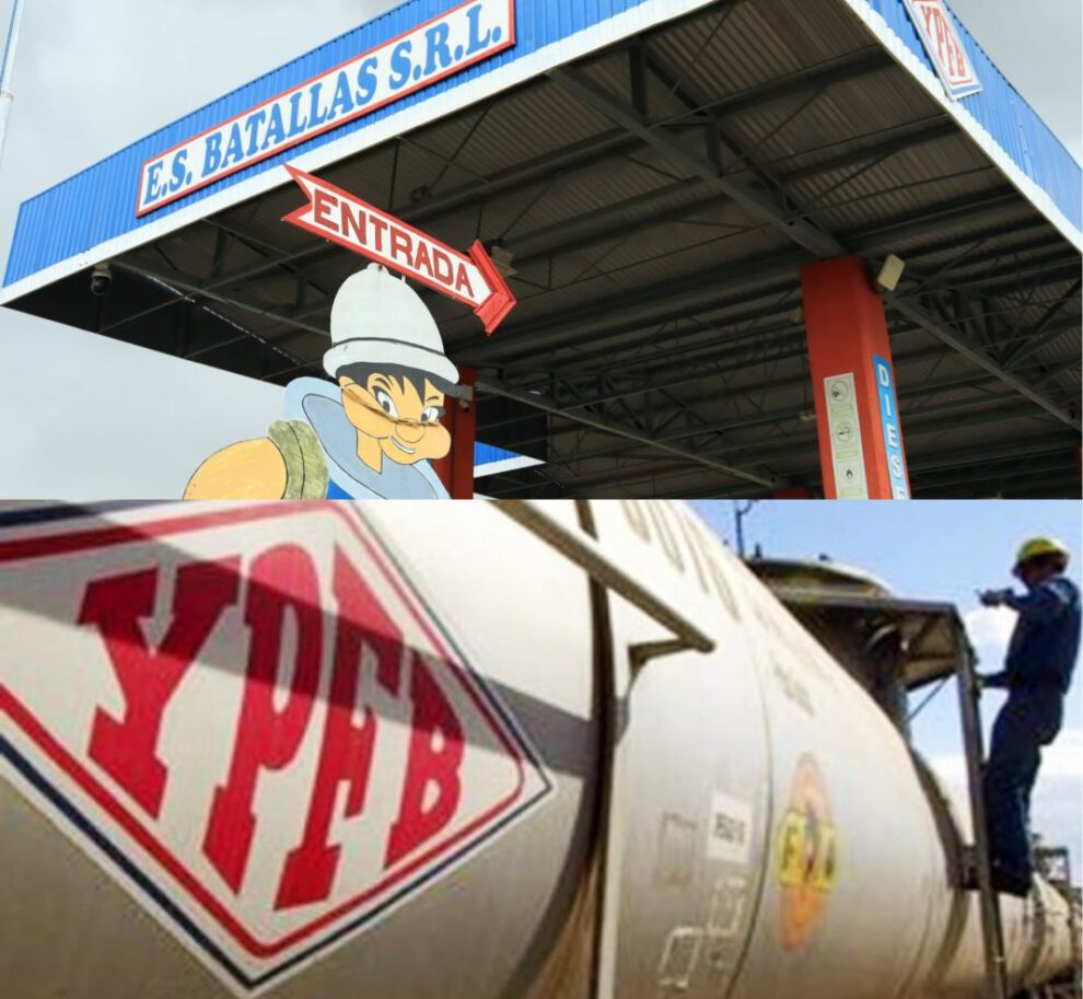 YPFB importación de combustibles