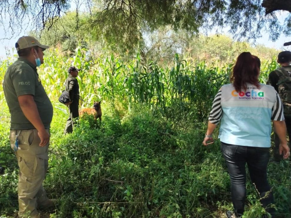 Restos humanos en Cochabamba