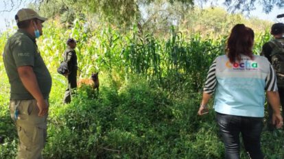 Hallazgo de restos humanos en Cochabamba