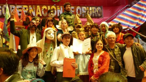 Día Mundial del Teatro en Oruro