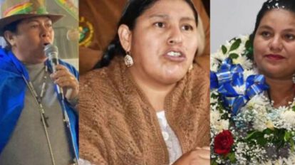 Tres mujeres emergen como precandidatas a vicepresidencia del MAS