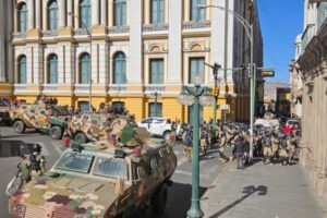 Asonada militar en La Paz