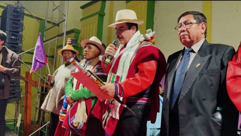 Reyes Villa matriz energética en Oruro