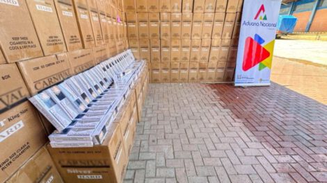 Camión con cigarrillos interceptado en Oruro