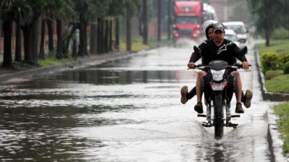 Alerta naranja lluvias y tormentas eléctricas en Santa Cruz