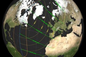 Eclipse parcial de Sol visible en gran parte del mundo