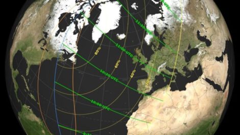 Eclipse parcial de Sol visible en gran parte del mundo