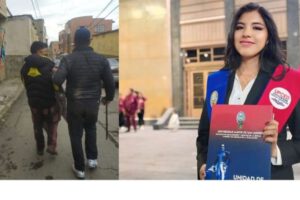 Detención de Álvaro V. tras la muerte de la periodista Nadia Apaza