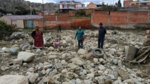 Alerta roja en Callapa por riesgo de deslizamientos