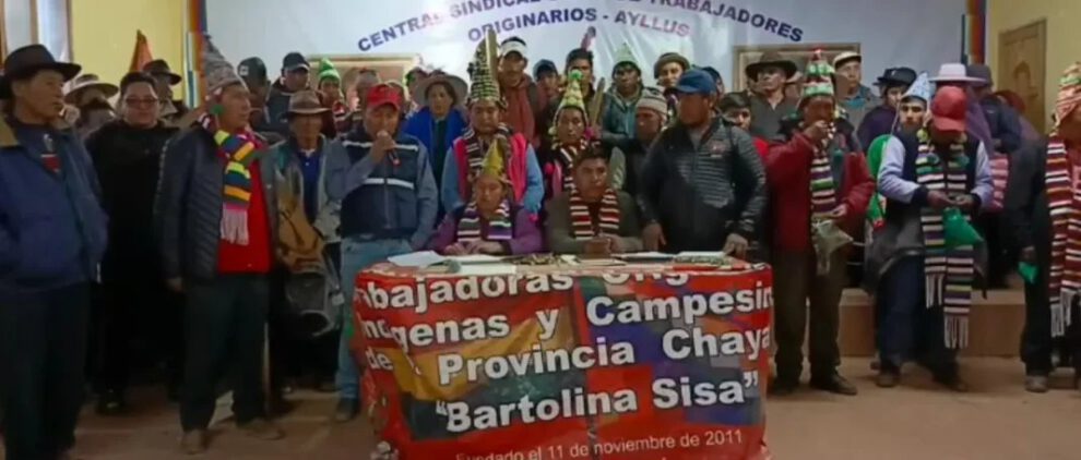 Candidatura presidencial Del Castillo proclamada por militantes del MAS