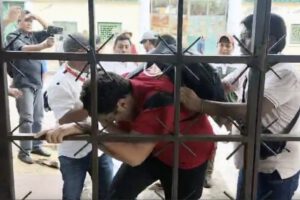 Violencia contra periodistas en Montero