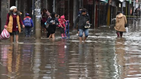 Intensas lluvias en Bolivia afectan a más de 452 mil familias
