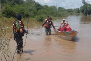 Crecida de ríos en Santa Cruz