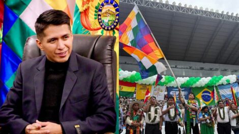 Andrónico Rodríguez y su ausencia en el congreso evista