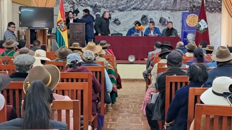 Rendición Pública de Cuentas sobre el lago Uru Uru