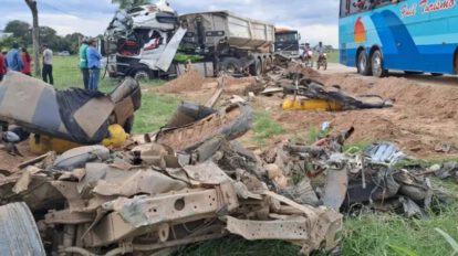 Accidente fatal en la carretera San Julián