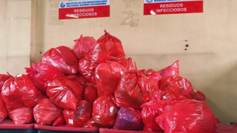 Colapso de residuos en hospitales en Cochabamba