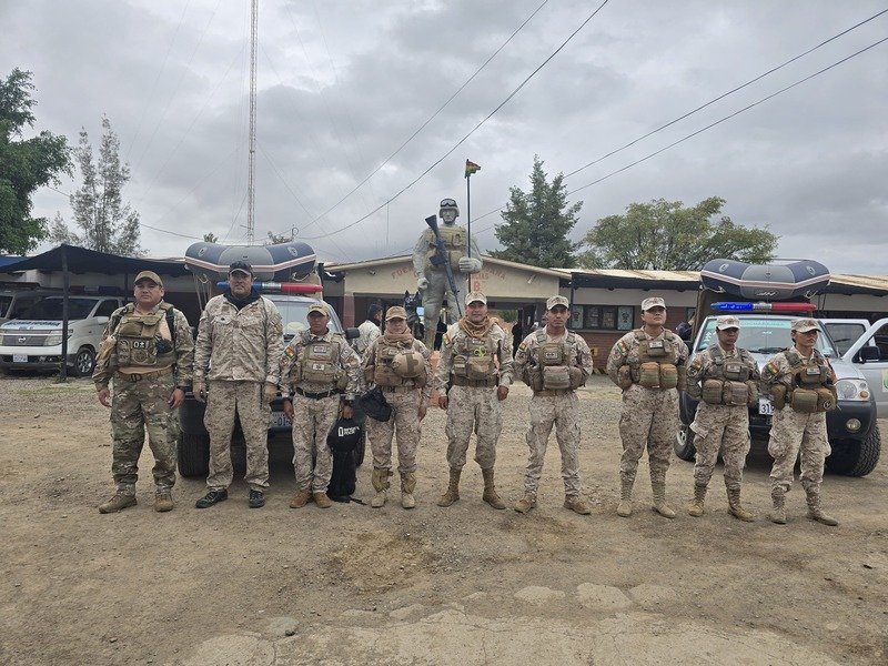 Despliegue de rescate en Tiquipaya por joven desaparecido