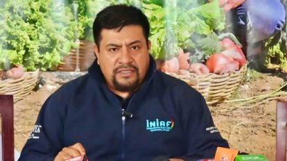 El ministro Flores informó de las afectaciones por las lluvias