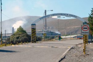Protesta de mineros de Huanuni por acuerdo con la Metalúrgica Vinto