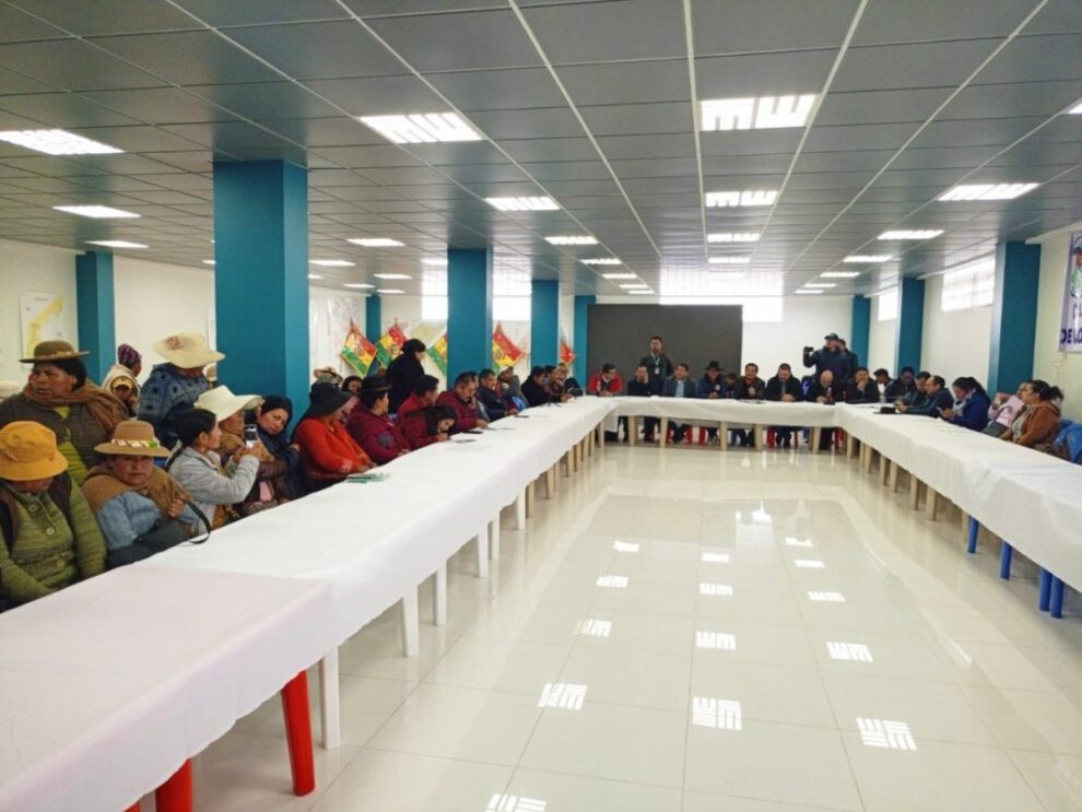 Comité Multisectorial marcha elecciones en La Paz