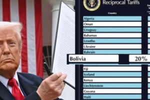 Aranceles a Bolivia impuestos por Trump