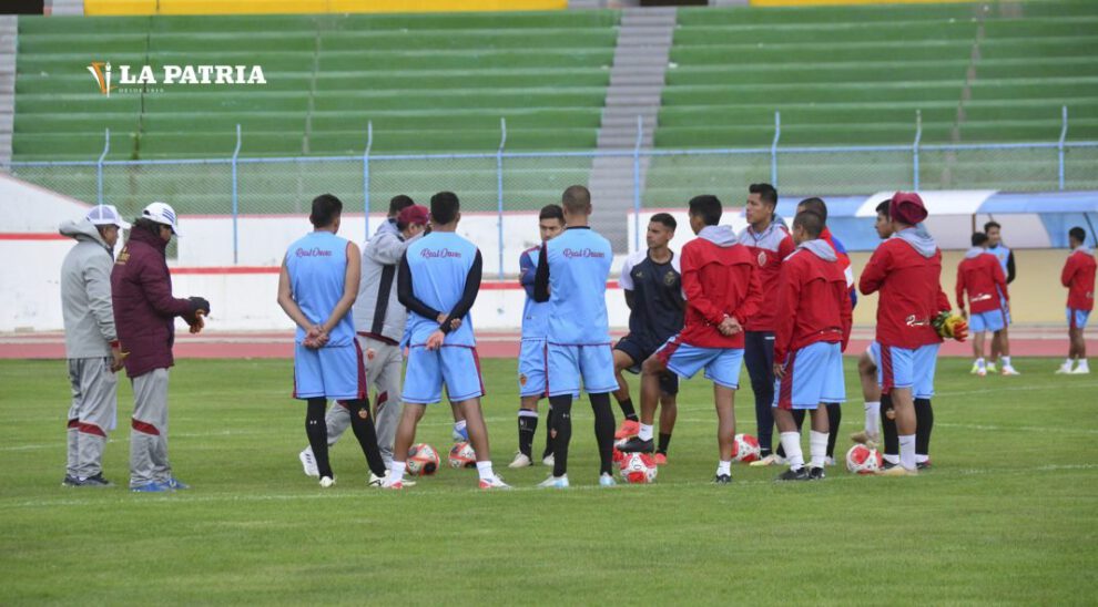CDT Real Oruro se prepara para el encuentro ante ABB