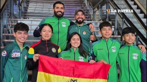 Bolivia en la Liga Mundial Juvenil de karate
