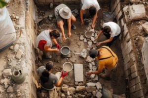 Tumbas de adolescentes en Turquía con objetos funerarios de oro y bronce