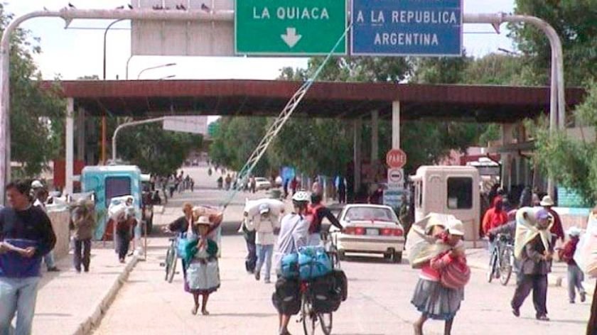 Salida de menores hacia Argentina