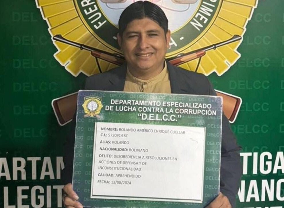 Rolando Cuéllar acusado por desobediencia a resoluciones judiciales