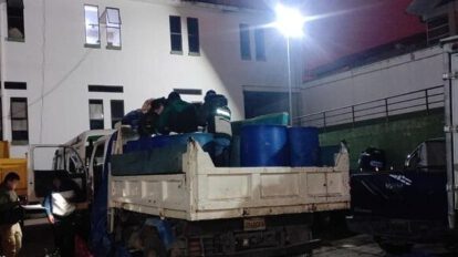 Almacenamiento y venta ilegal de combustibles