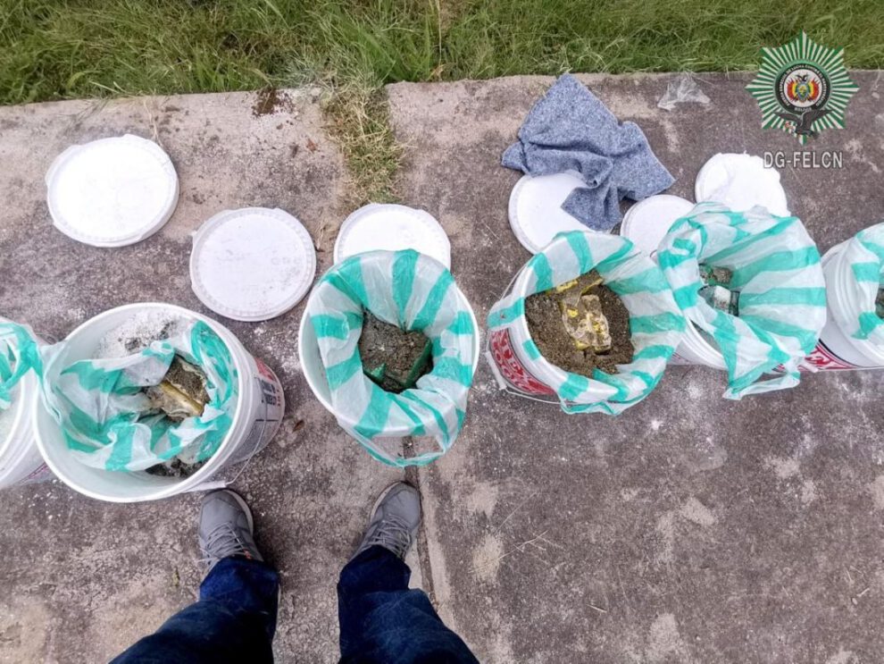 Operativo encuentra clorhidrato de cocaína en Potosí-Tarija