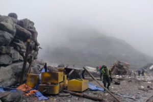 explosión en campamento minero de Sorata