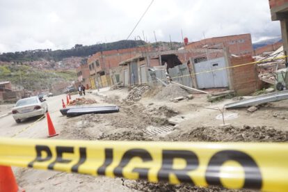 Deslizamiento en La Paz obliga a evacuar familias